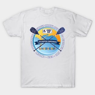 Official EuroSUP Sardinia 2018 T-Shirt